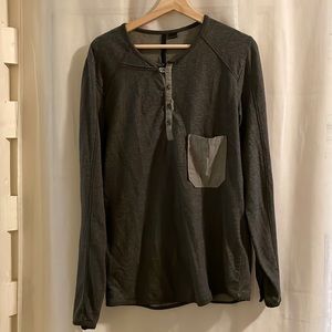 Long sleeve oversized shirt from Urban Outfitters